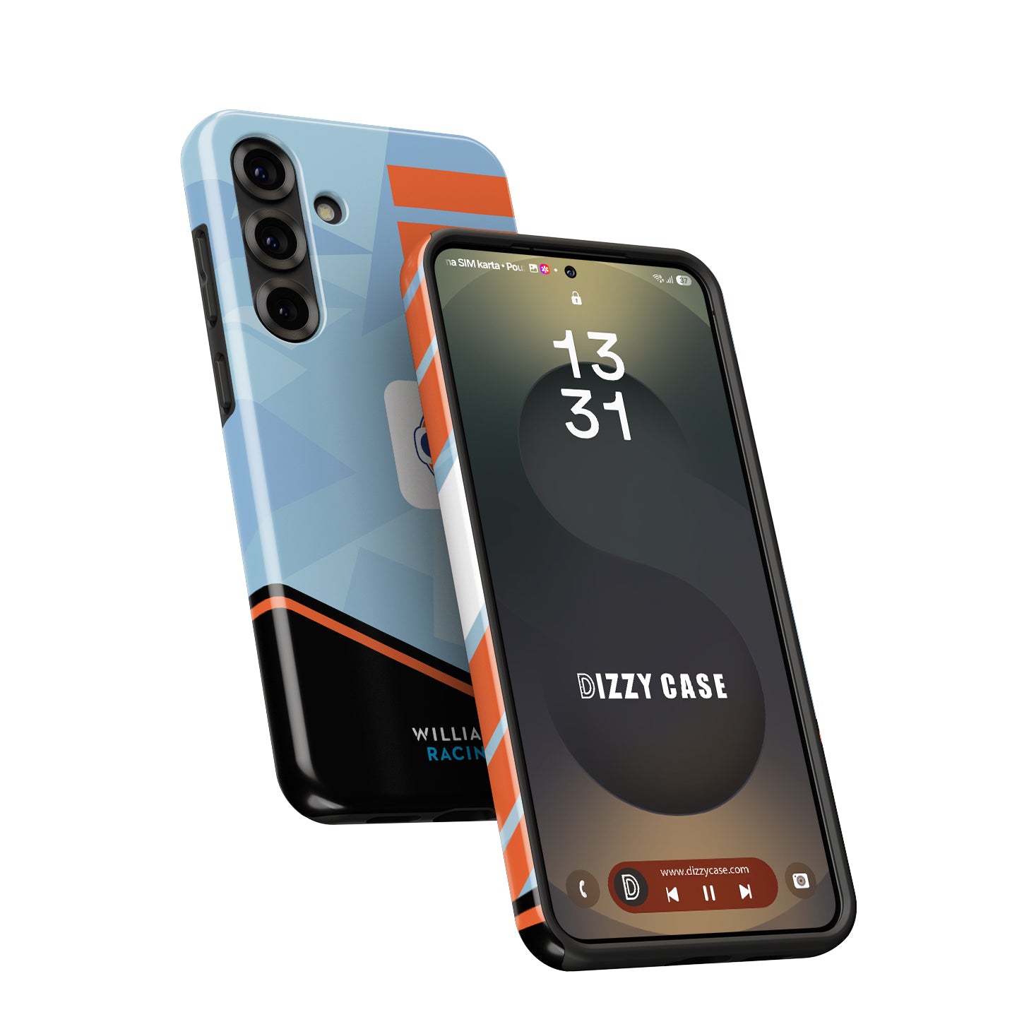 Williams Gulf Livery 2023 Samsung Case