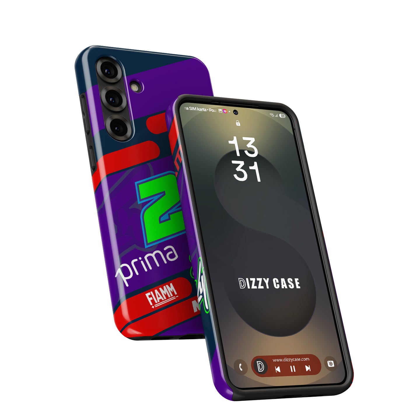 Ride with Franco Morbidelli: 2024 Ducati MotoGP Phone Case