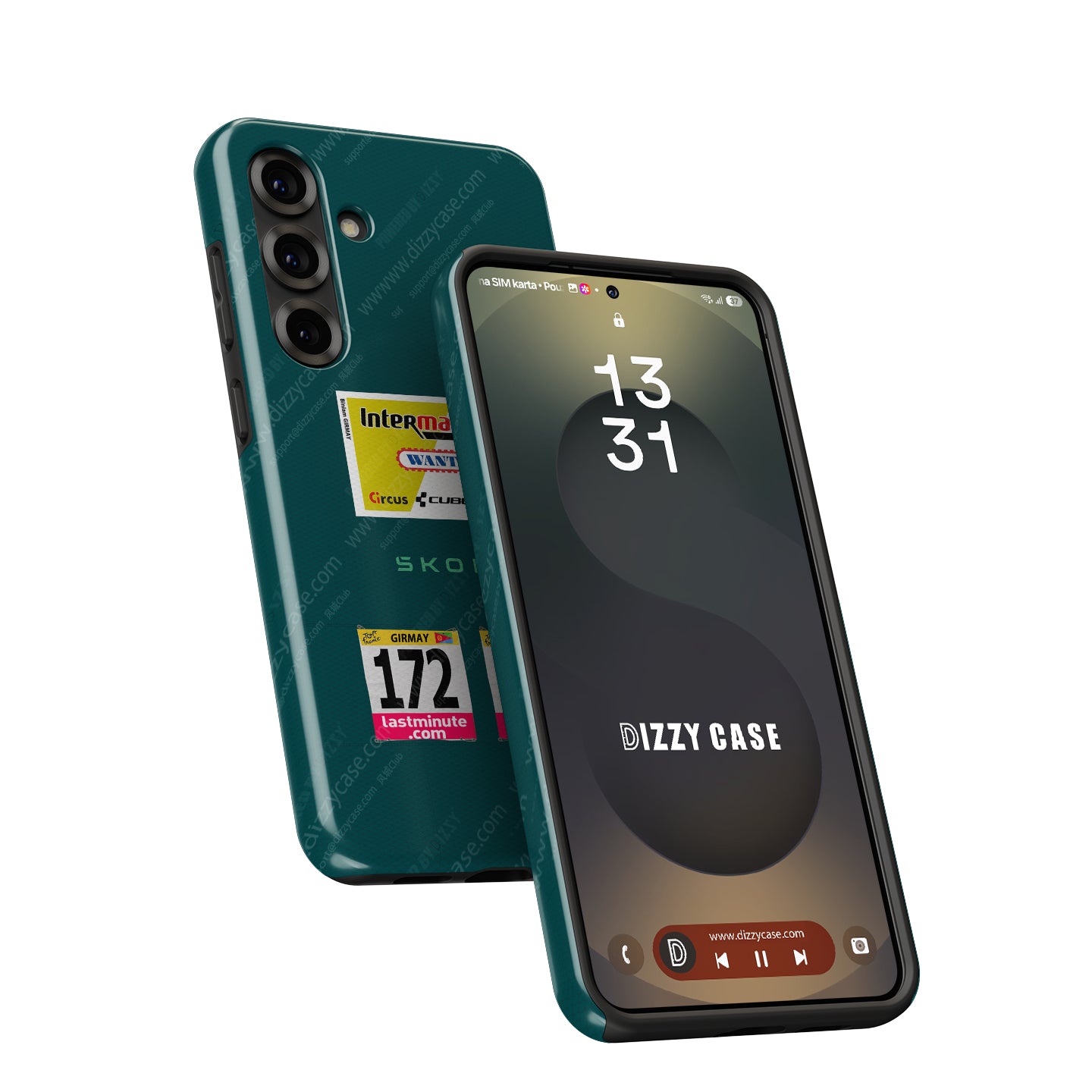 Biniam Girmay Green Jersey Phone Case: Style, Speed, Protection | DIZZY CASE