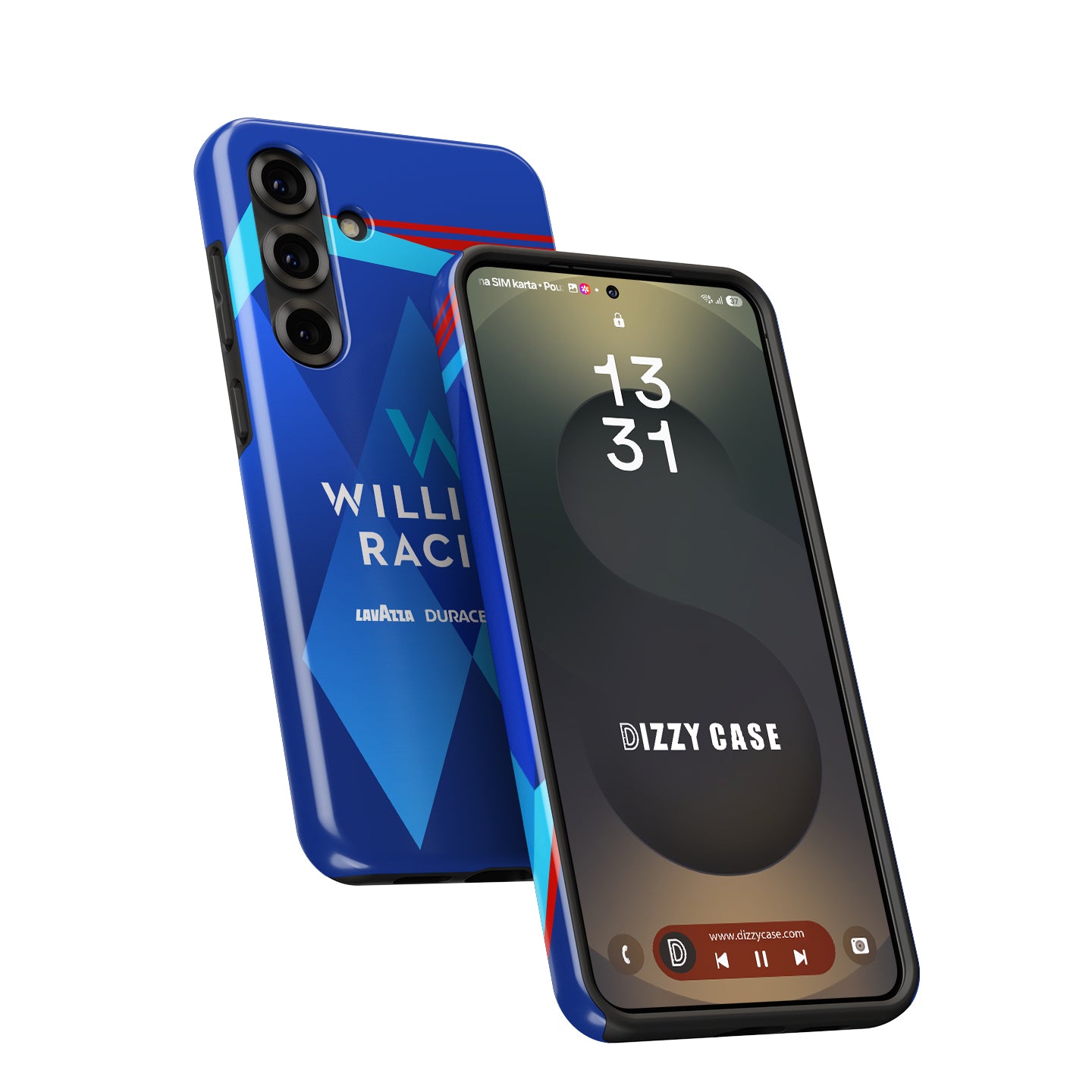 2022 FW44 Williams Racing Samsung Galaxy Case – F1 Edition | DIZZY CASE