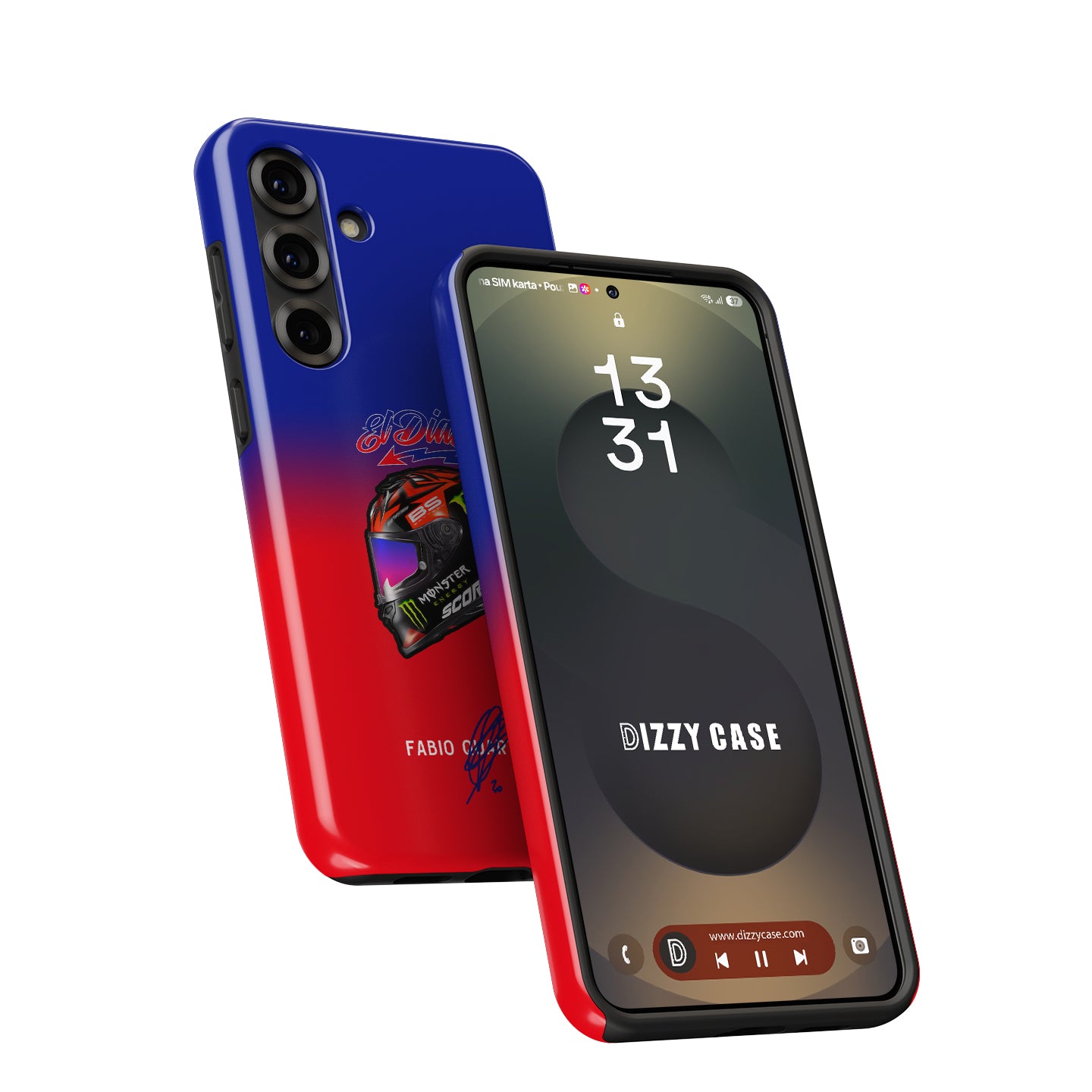 Fabio Quartararo 2022 Helmet Phone Case – MotoGP Style and Protection
