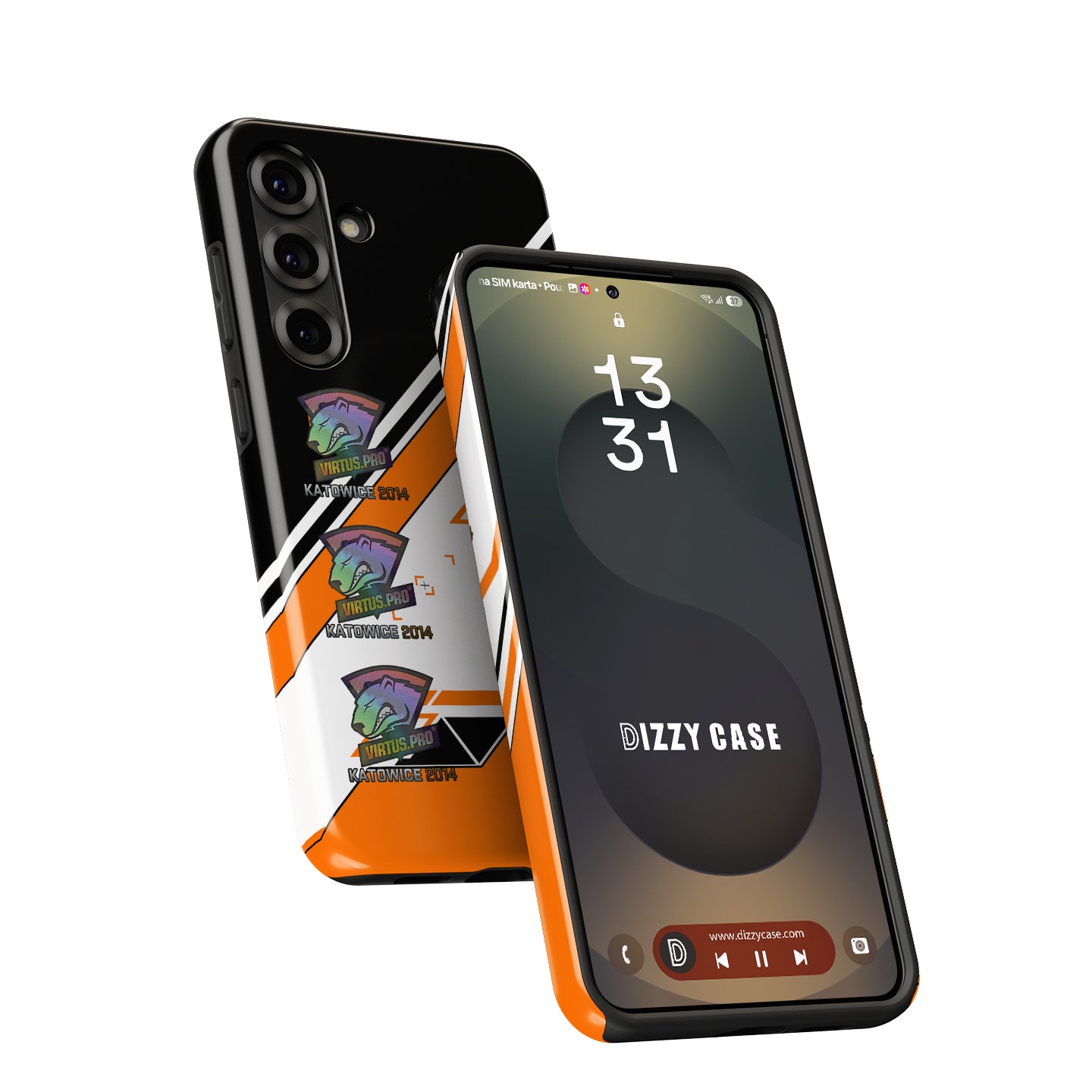 AK-47 Asiimov with 4x Virtus.Pro (Holo) – Legendary CS Case for Samsung