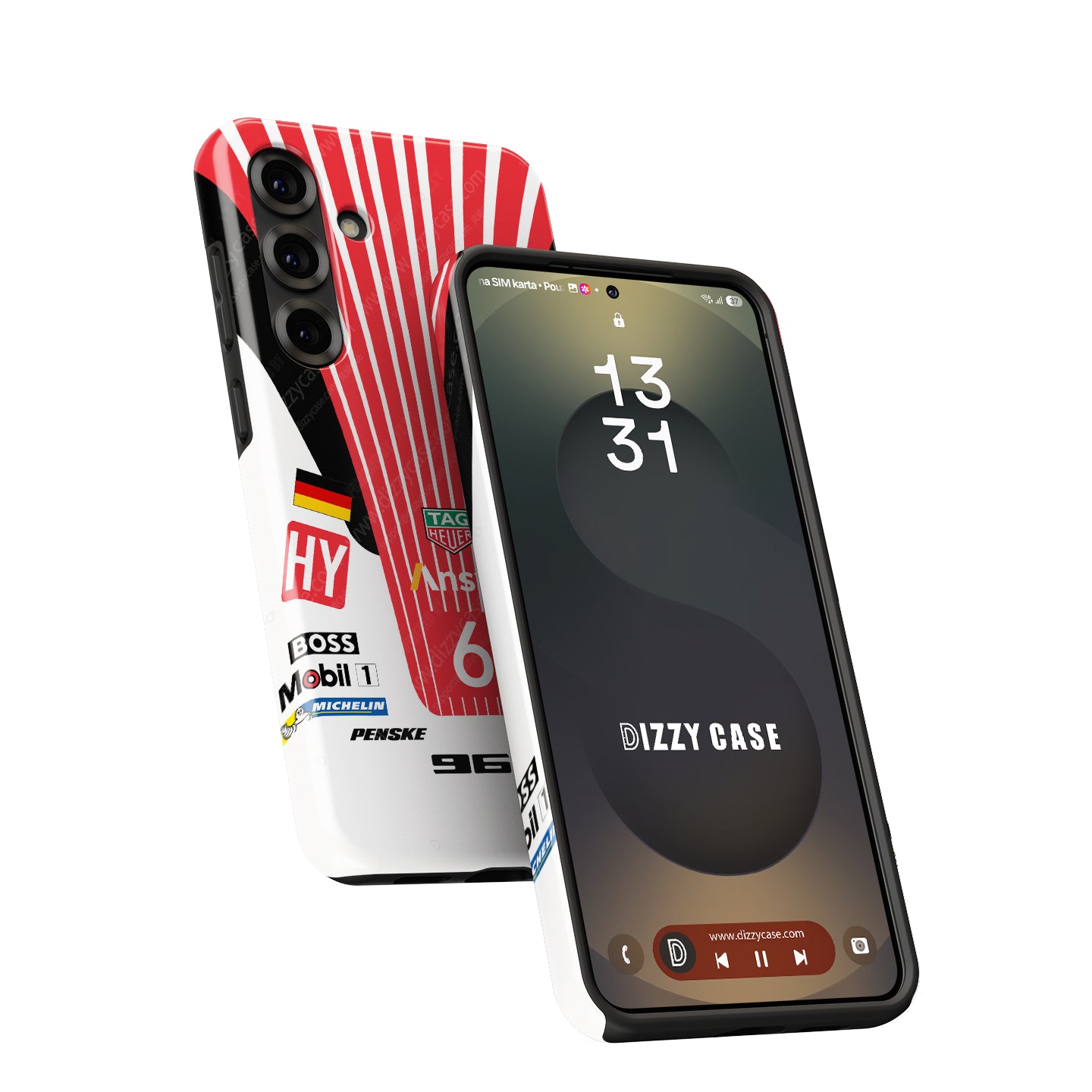 Porsche 963 LMDh No.6 Phone Case: Bold Racing Style & Protection