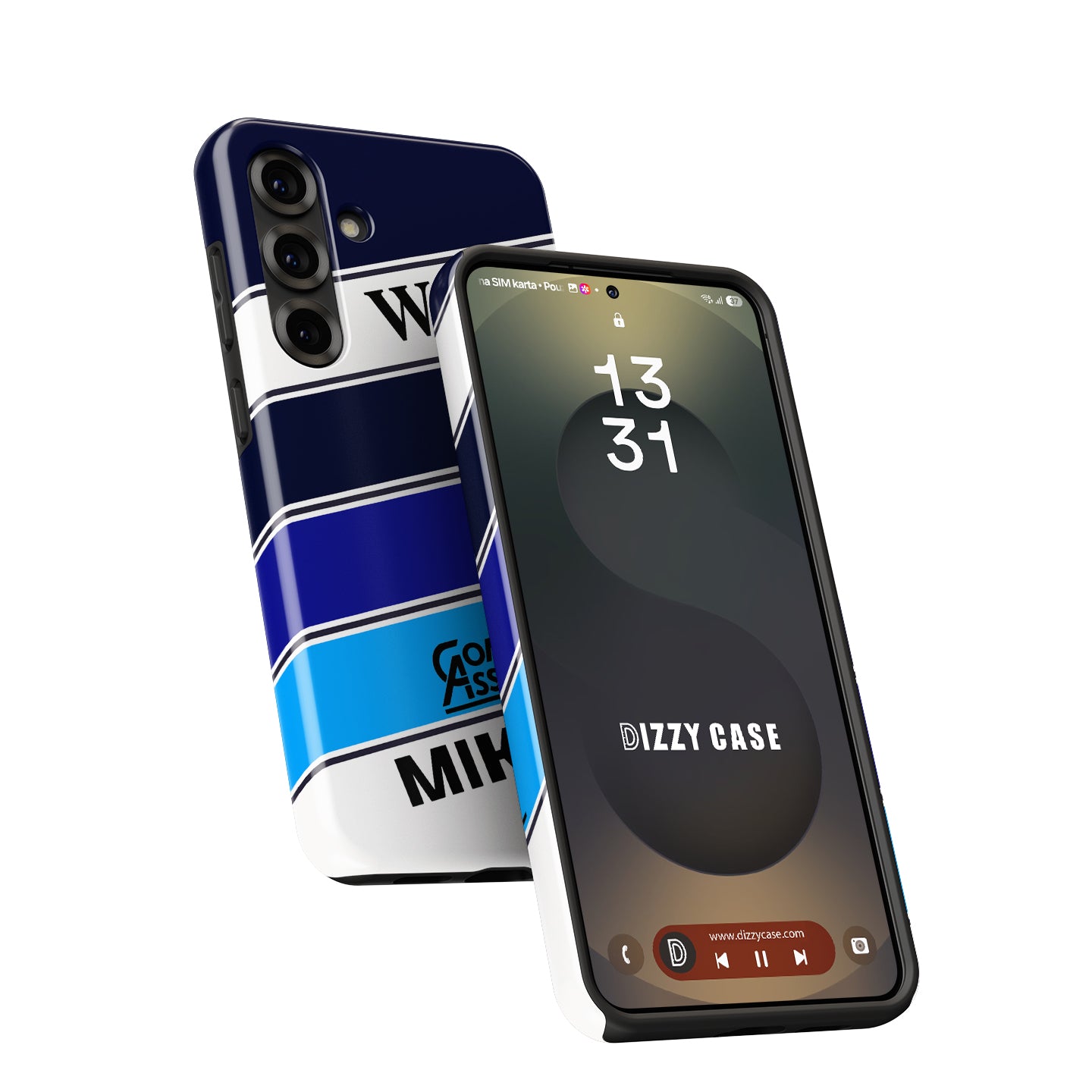 Samsung Galaxy F1 Case - Mika Häkkinen Helmet Design | DIZZY CASE