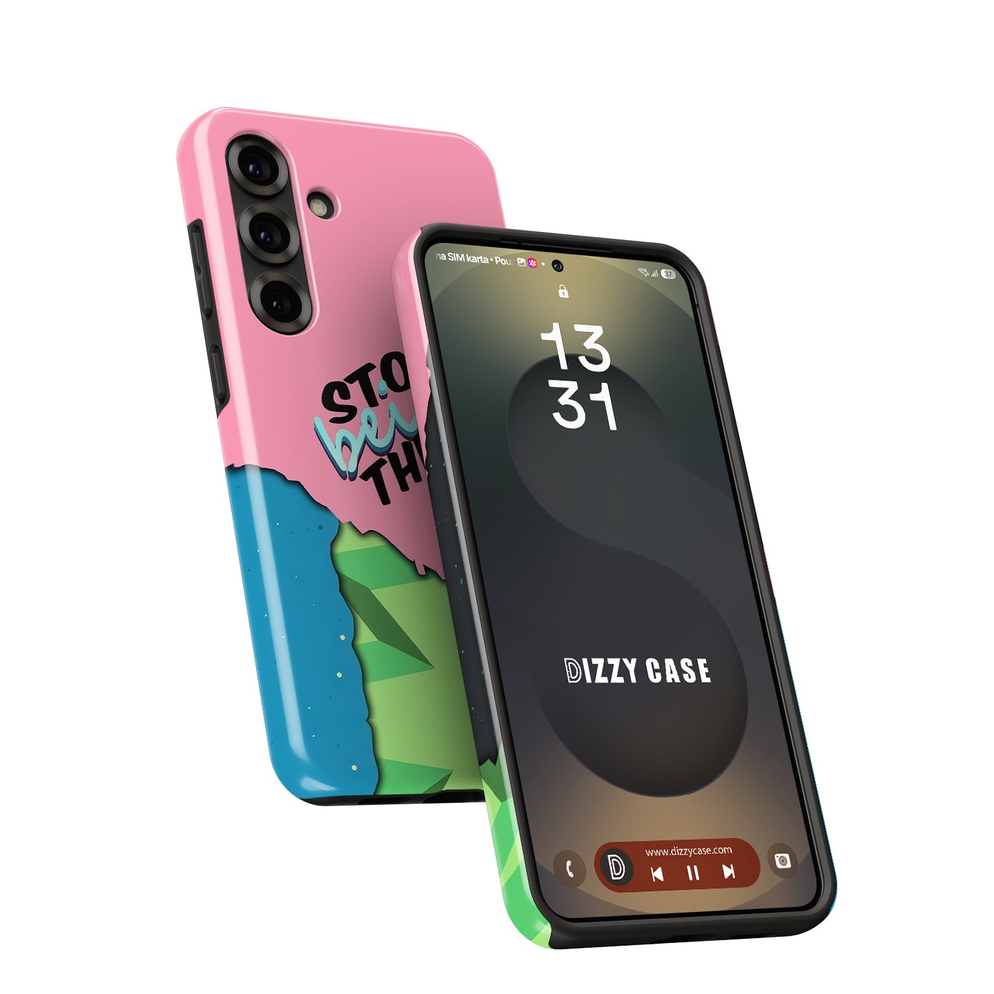 Daniel Ricciardo "Stop Being Them" Case for Samsung Phones | DIZZY CASE