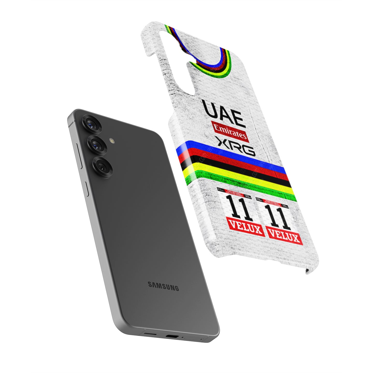 Paris-Roubaix 2026 — Tadej Pogačar #11 | UAE Team Emirates XRG World Champion Phone Case for Samsung Galaxy