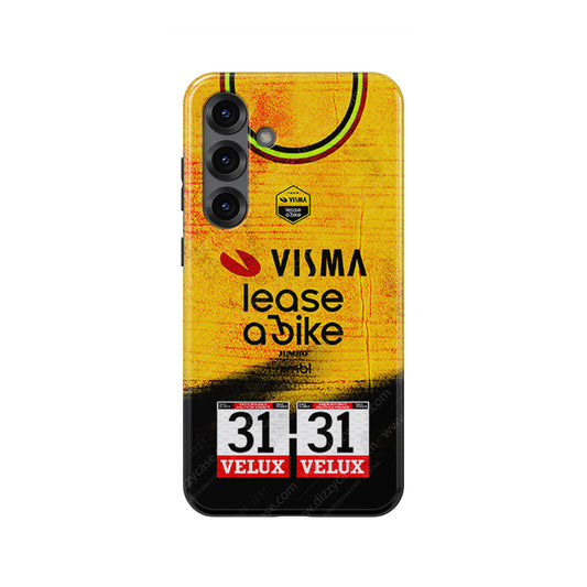 Paris-Roubaix 2026 Champion — Wout van Aert #31 | Visma Lease a Bike Phone Case for Samsung Galaxy