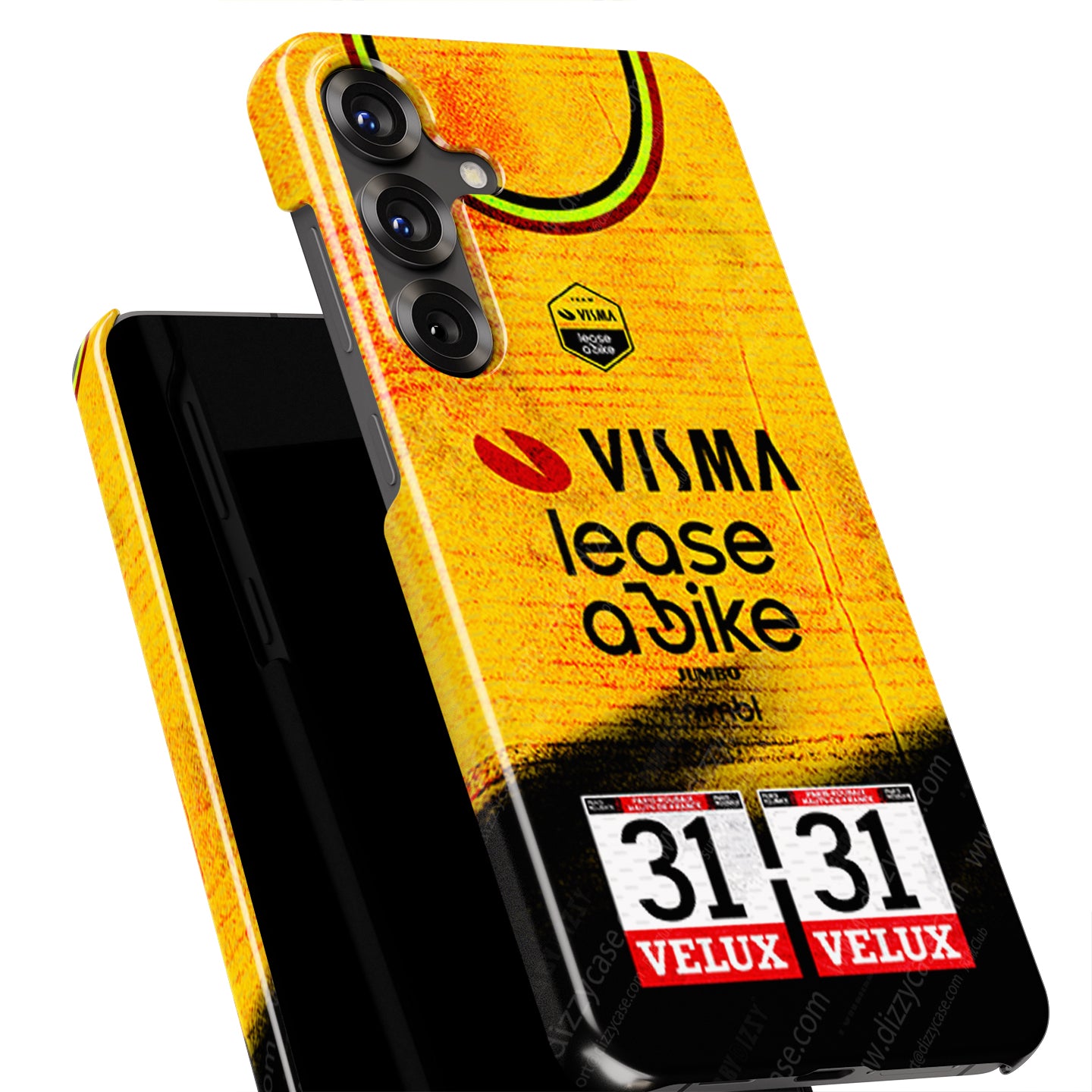 Paris-Roubaix 2026 Champion — Wout van Aert #31 | Visma Lease a Bike Phone Case for Samsung Galaxy