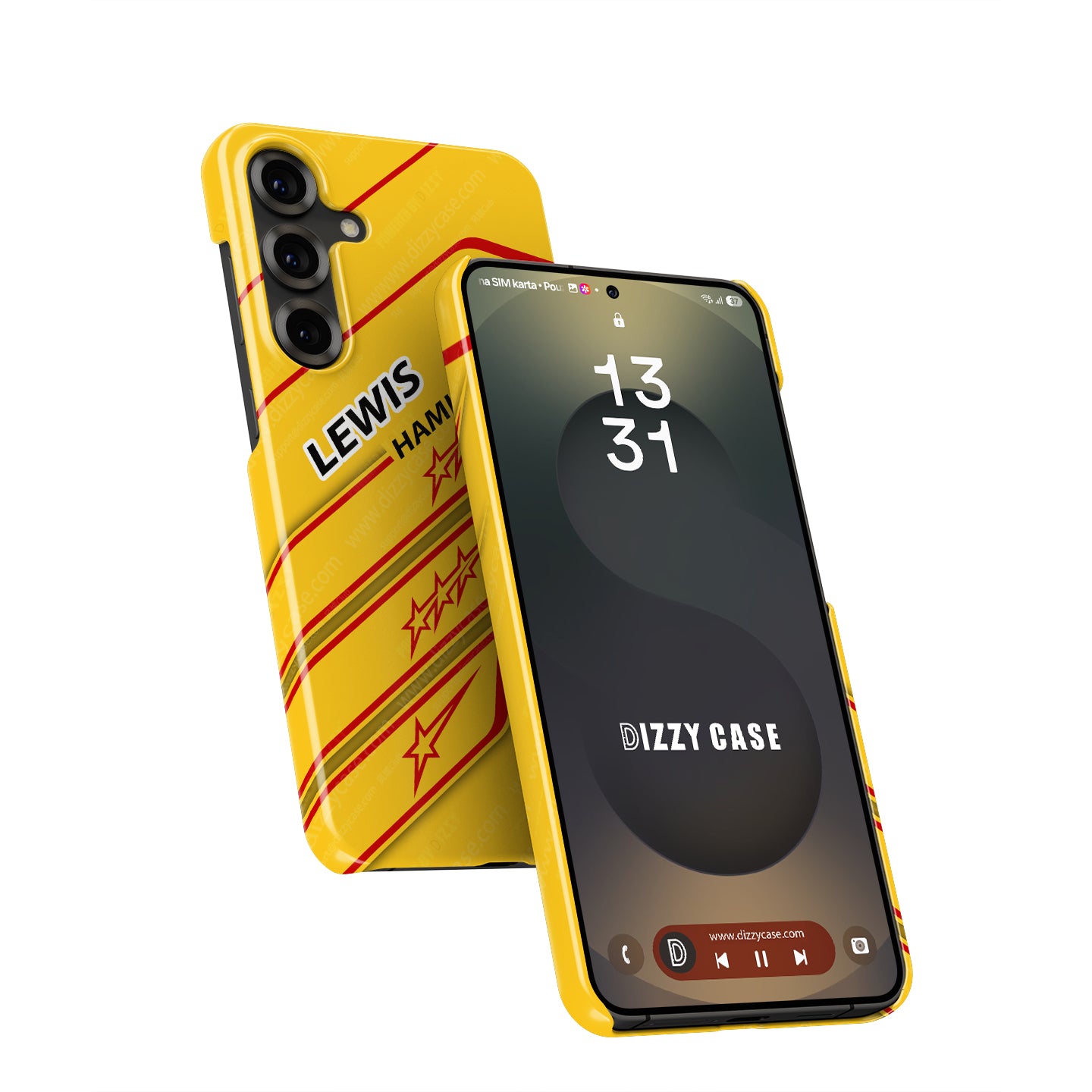 Lewis Hamilton 2026 Ferrari Helmet Livery - Samsung Galaxy Case