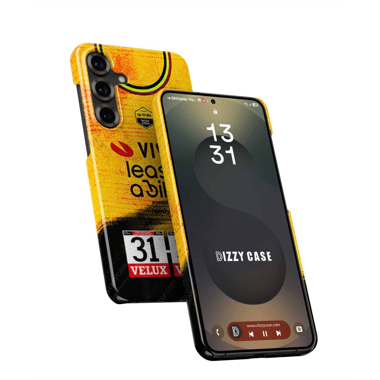 Paris-Roubaix 2026 Champion — Wout van Aert #31 | Visma Lease a Bike Phone Case for Samsung Galaxy