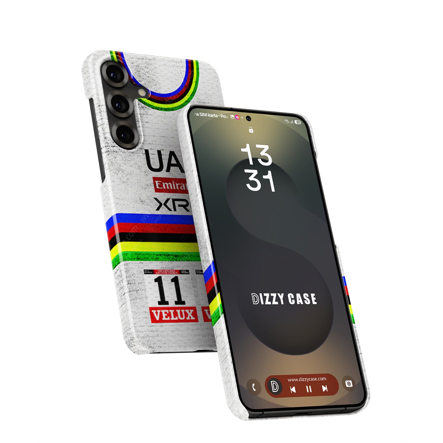 Paris-Roubaix 2026 — Tadej Pogačar #11 | UAE Team Emirates XRG World Champion Phone Case for Samsung Galaxy