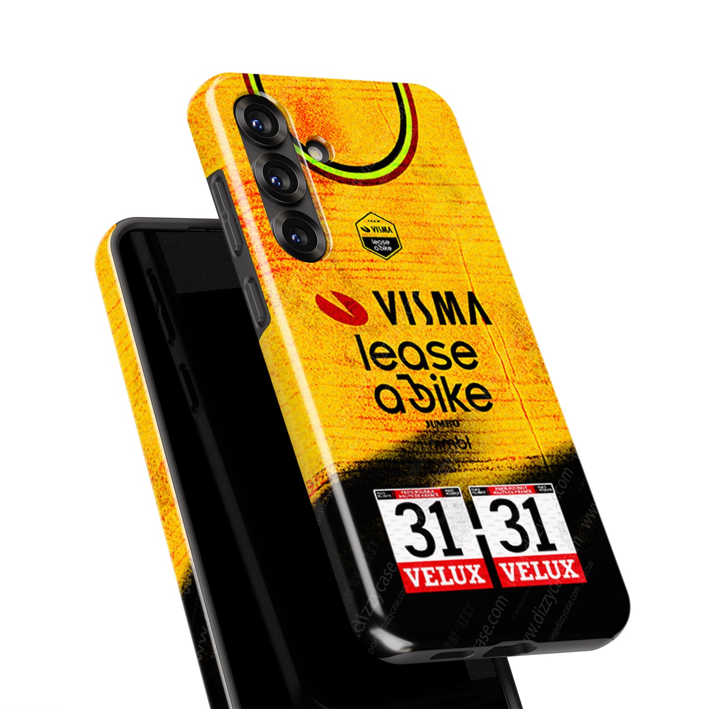 Paris-Roubaix 2026 Champion — Wout van Aert #31 | Visma Lease a Bike Phone Case for Samsung Galaxy