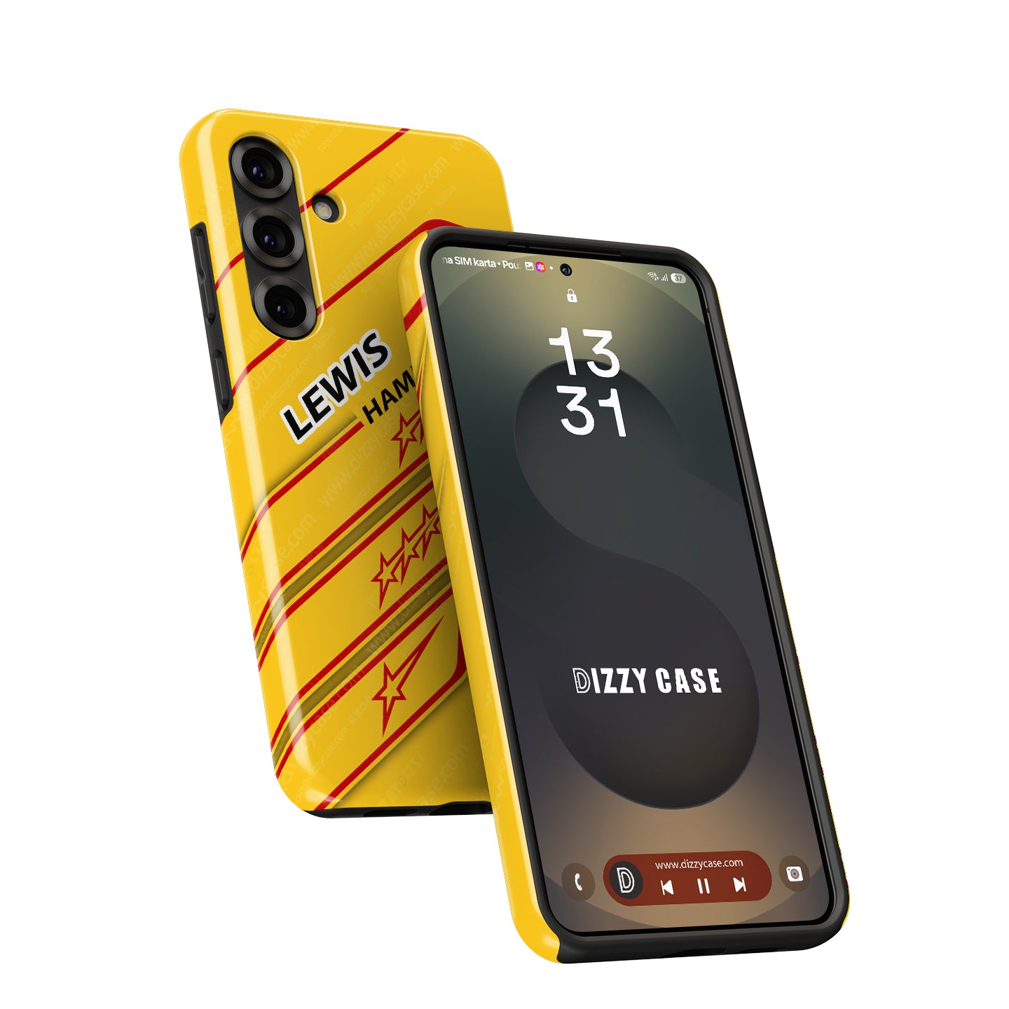 Lewis Hamilton 2026 Ferrari Helmet Livery - Samsung Galaxy Case