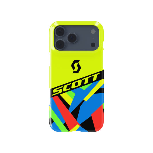 Celebrate Performance with the SCOTT Foil RC Rio Livery Phone Case cycling iPhone case view 1