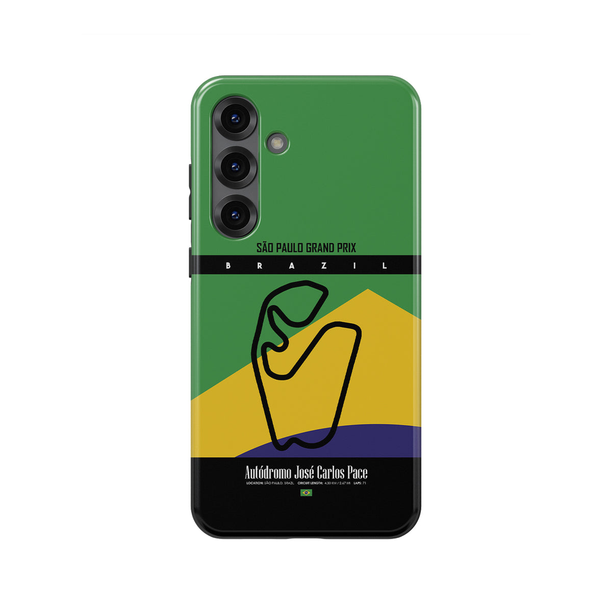 Legendary São Paulo Track Samsung Case – F1 Legacy