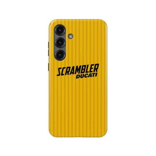 Scrambler Ducati Yellow Livery Phone Case: Sleek Style, Tough Protection