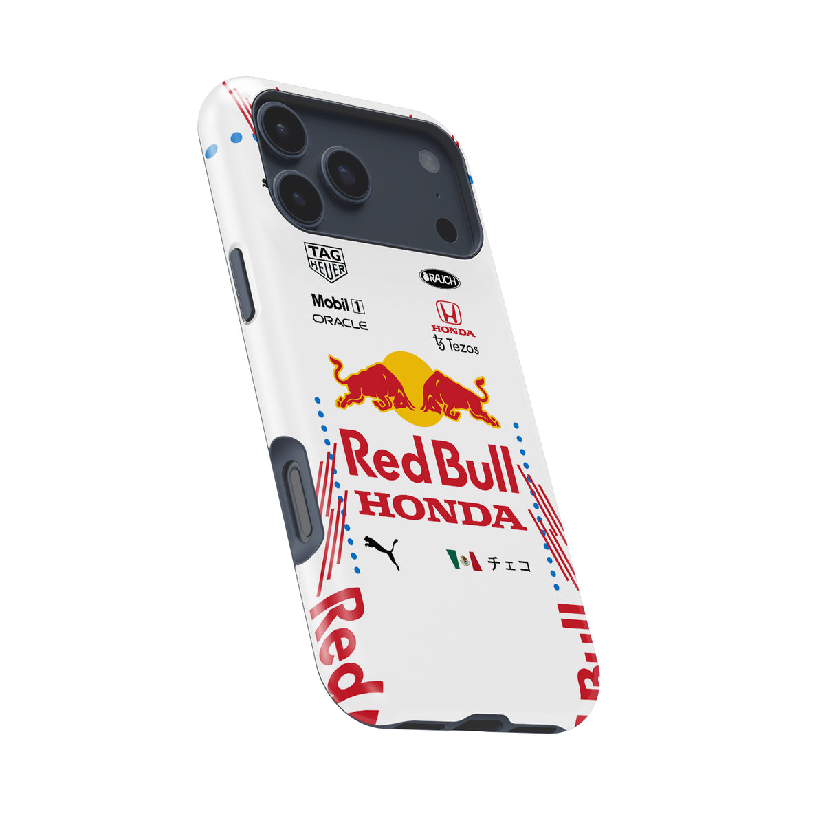 Sergio Perez 2021 Farewell Honda Livery Formula 1 racing iPhone case view 8