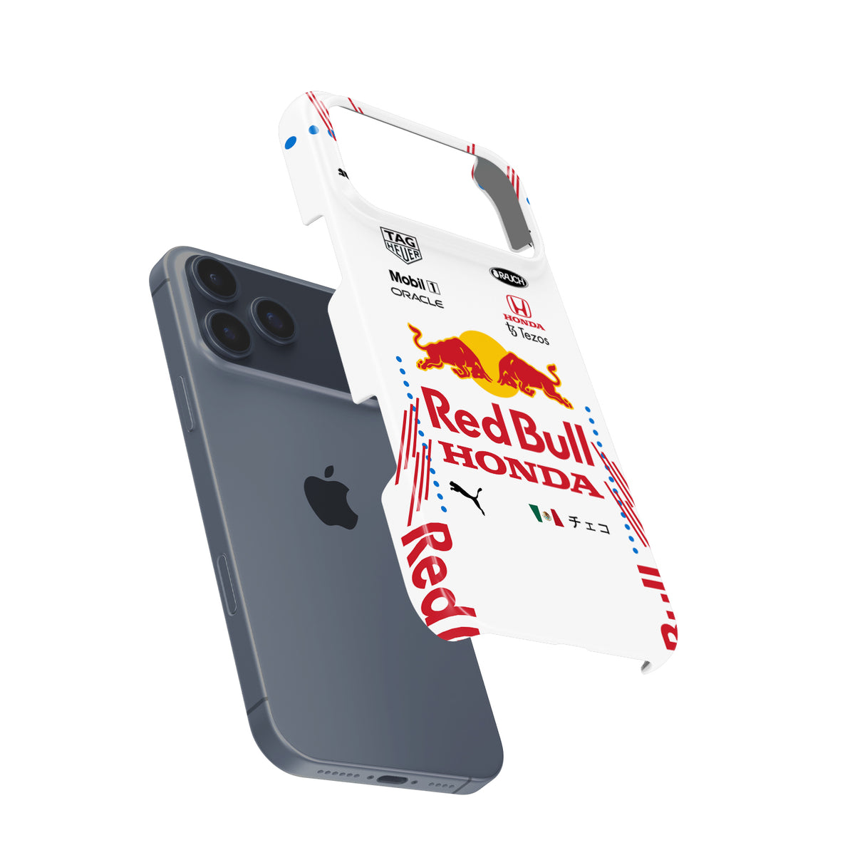 Sergio Perez 2021 Farewell Honda Livery Formula 1 racing iPhone case view 3