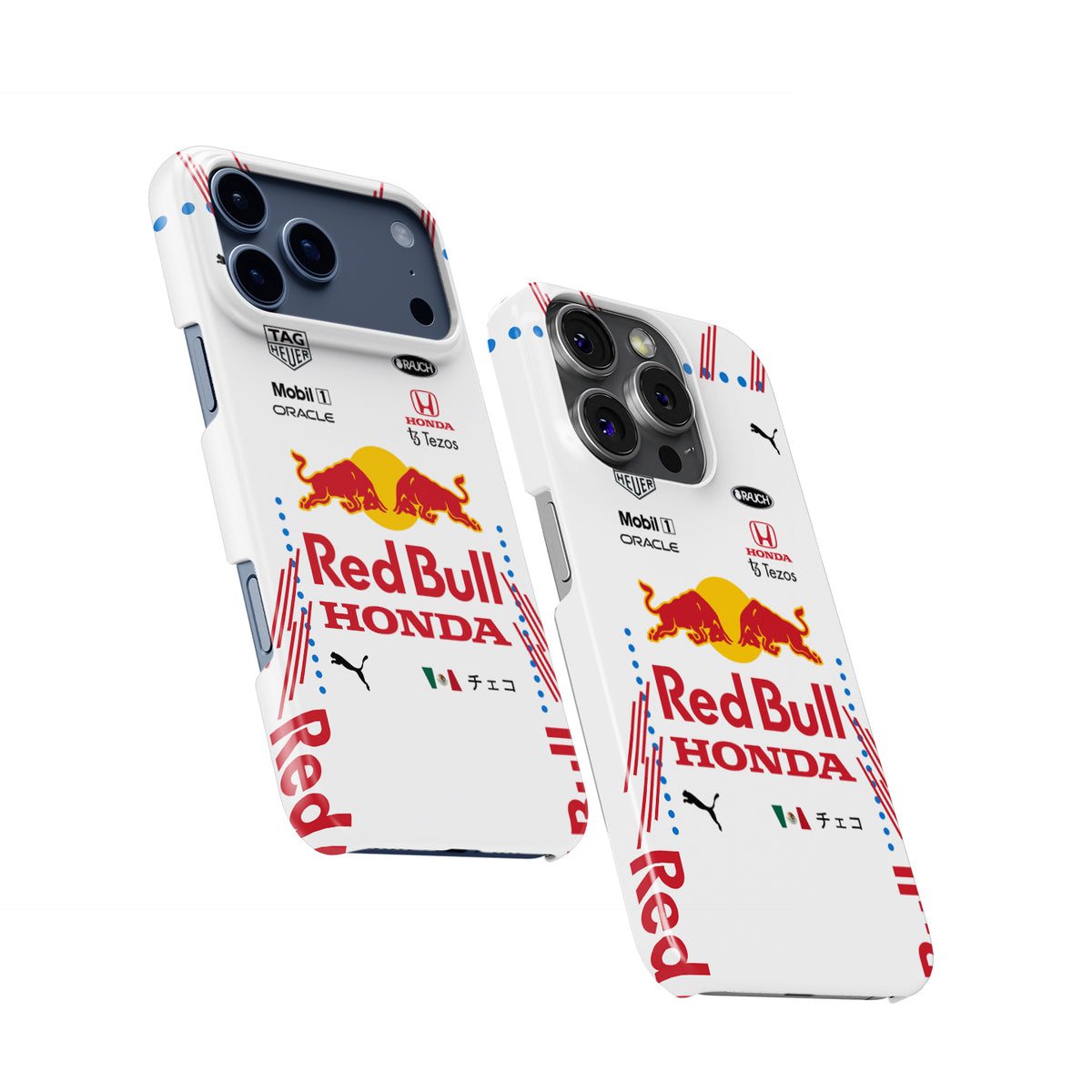 Sergio Perez 2021 Farewell Honda Livery Formula 1 racing iPhone case view 2