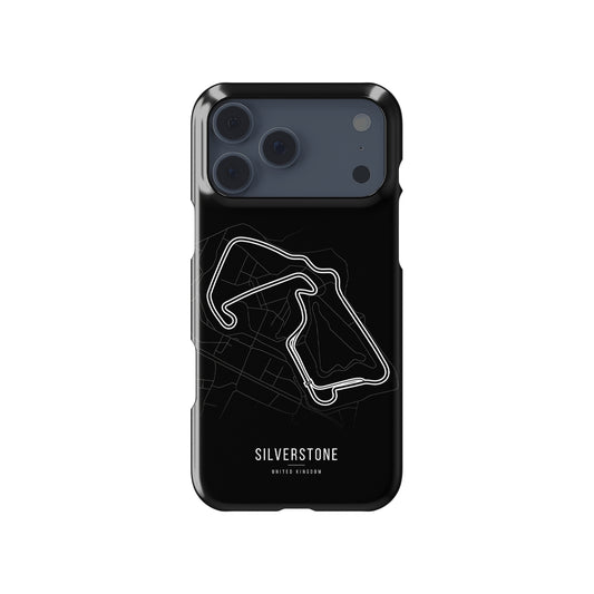 Silverstone F1 Track Grand Prix Formula 1 racing iPhone case view 1