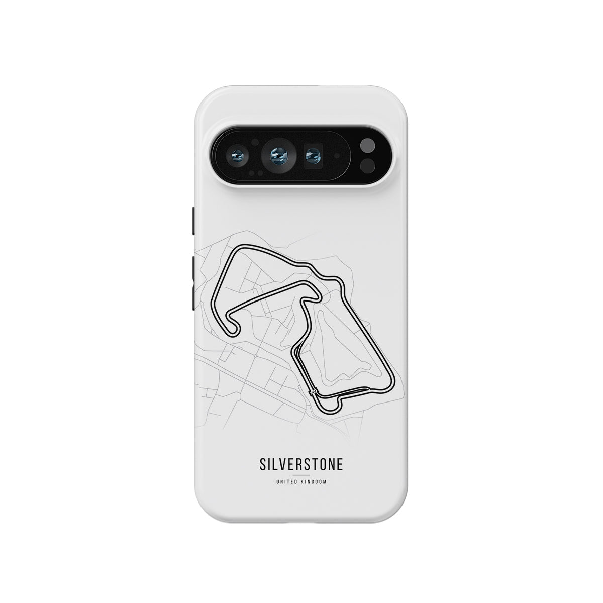 Silverstone F1 Google Pixel Case – Racing History in Your Hands