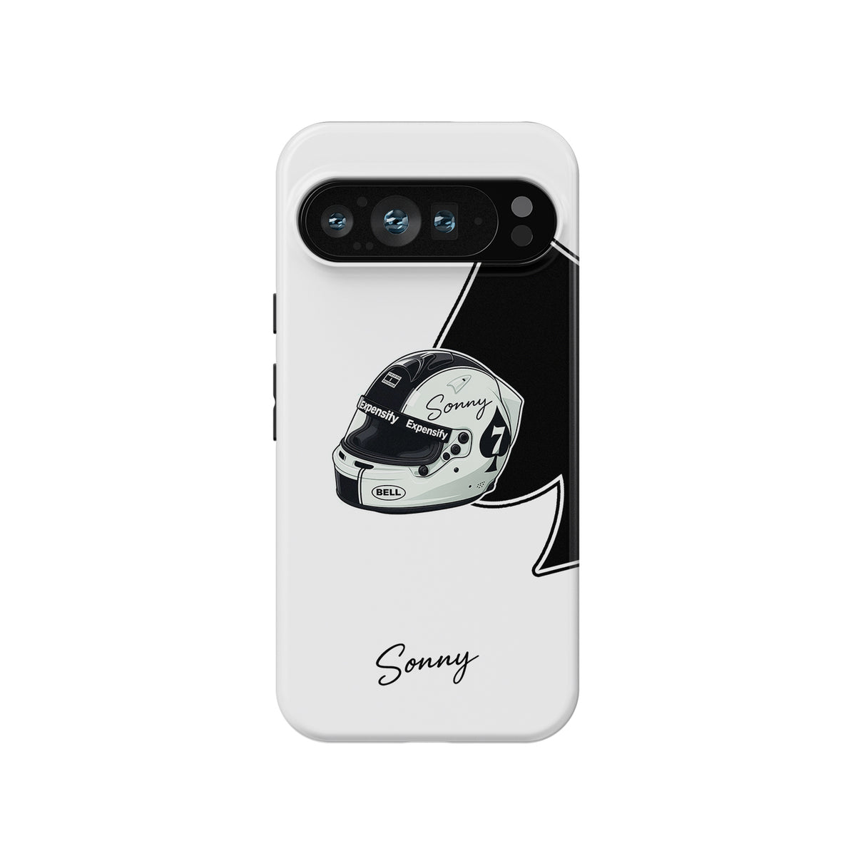 Sonny Hayes “F1: The Movie” Helmet Edition Phone Case – Tribute Design for Google & More