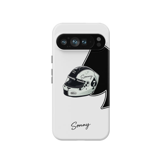 Sonny Hayes “F1: The Movie” Helmet Edition Phone Case – Tribute Design for Google & More