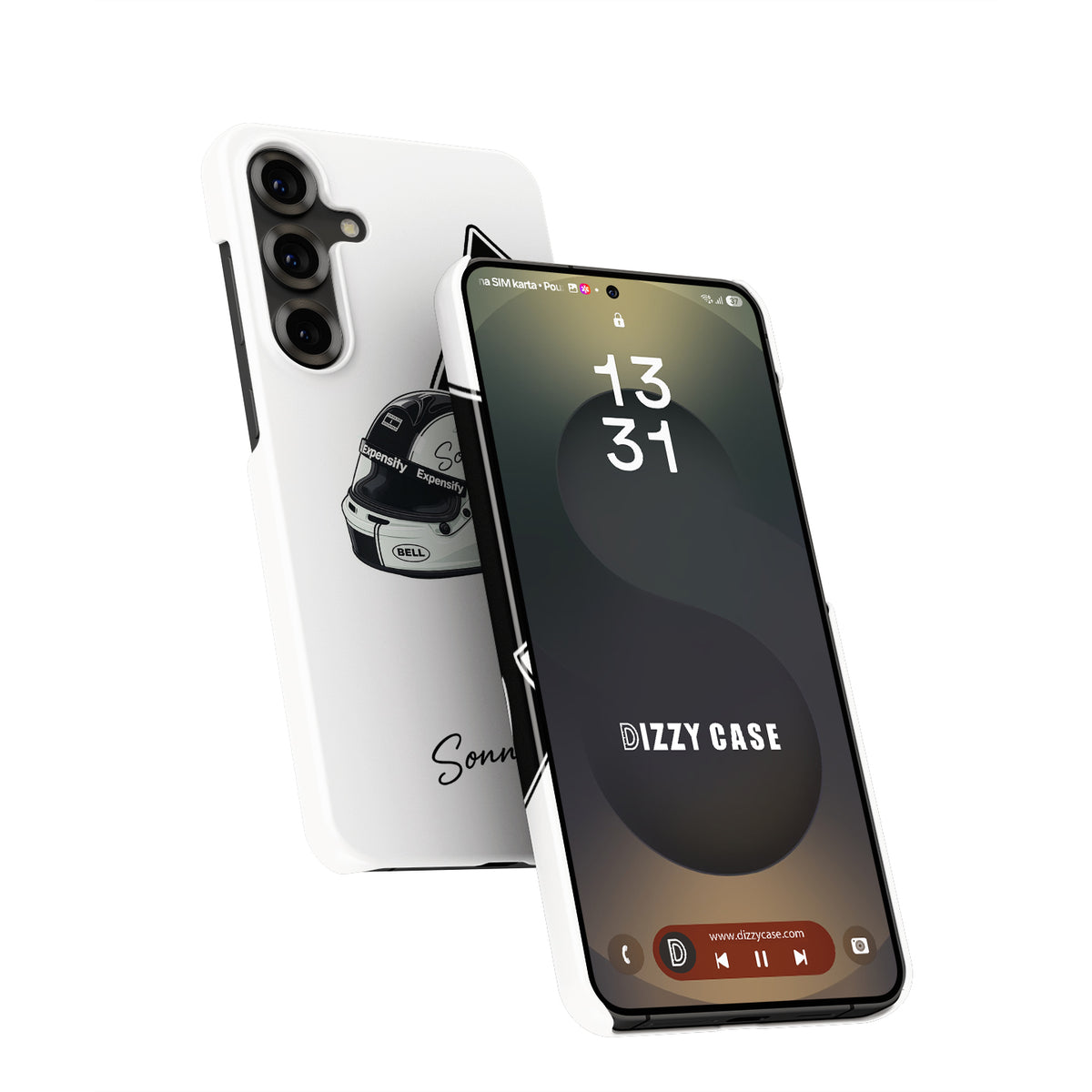 Sonny Hayes “F1: The Movie” Helmet Edition Phone Case – Tribute Design for Samsung Galaxy