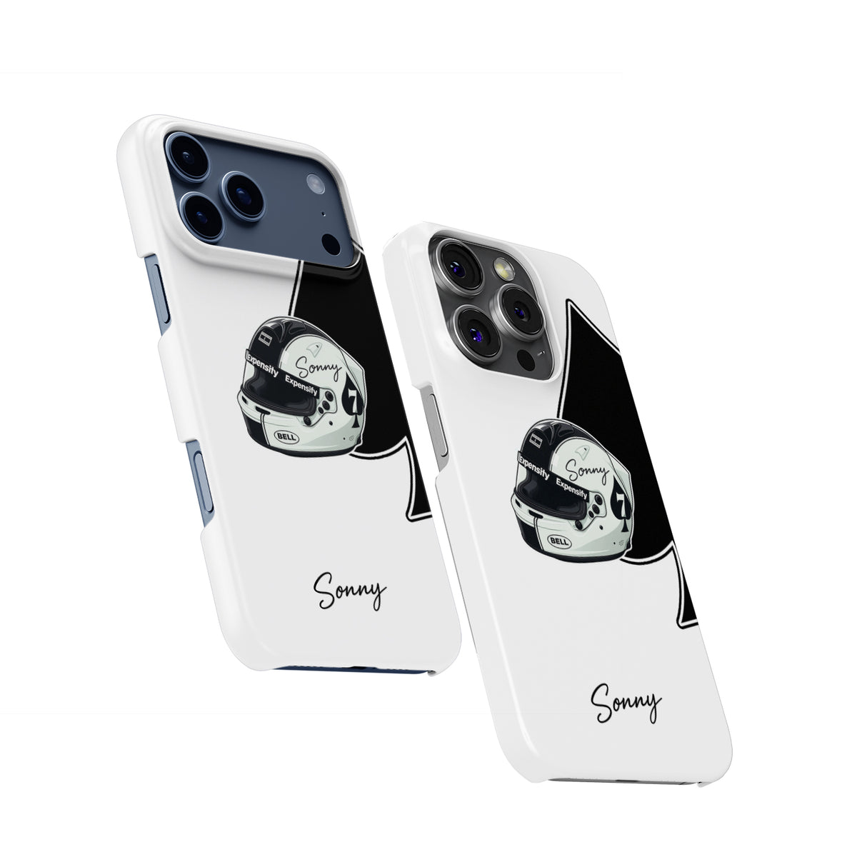 Sonny Hayes “F1: The Movie” Helmet Edition Phone Case – Tribute Design for iPhone
