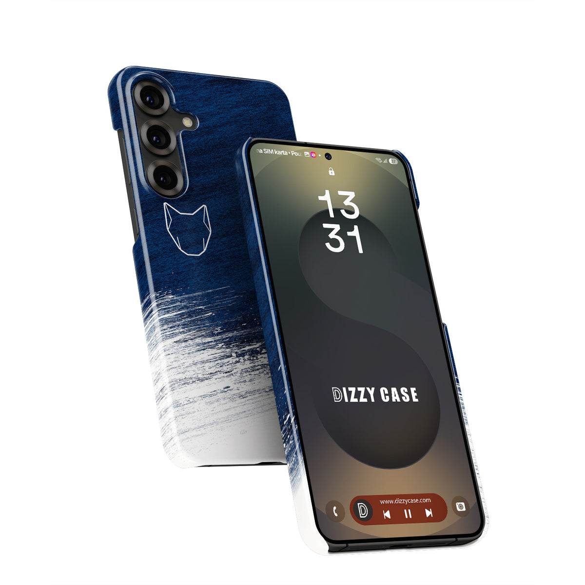 Soudal Quick-Step 2025 Bike Livery Phone Case – Gradient Blue S-Works Design for Samsung