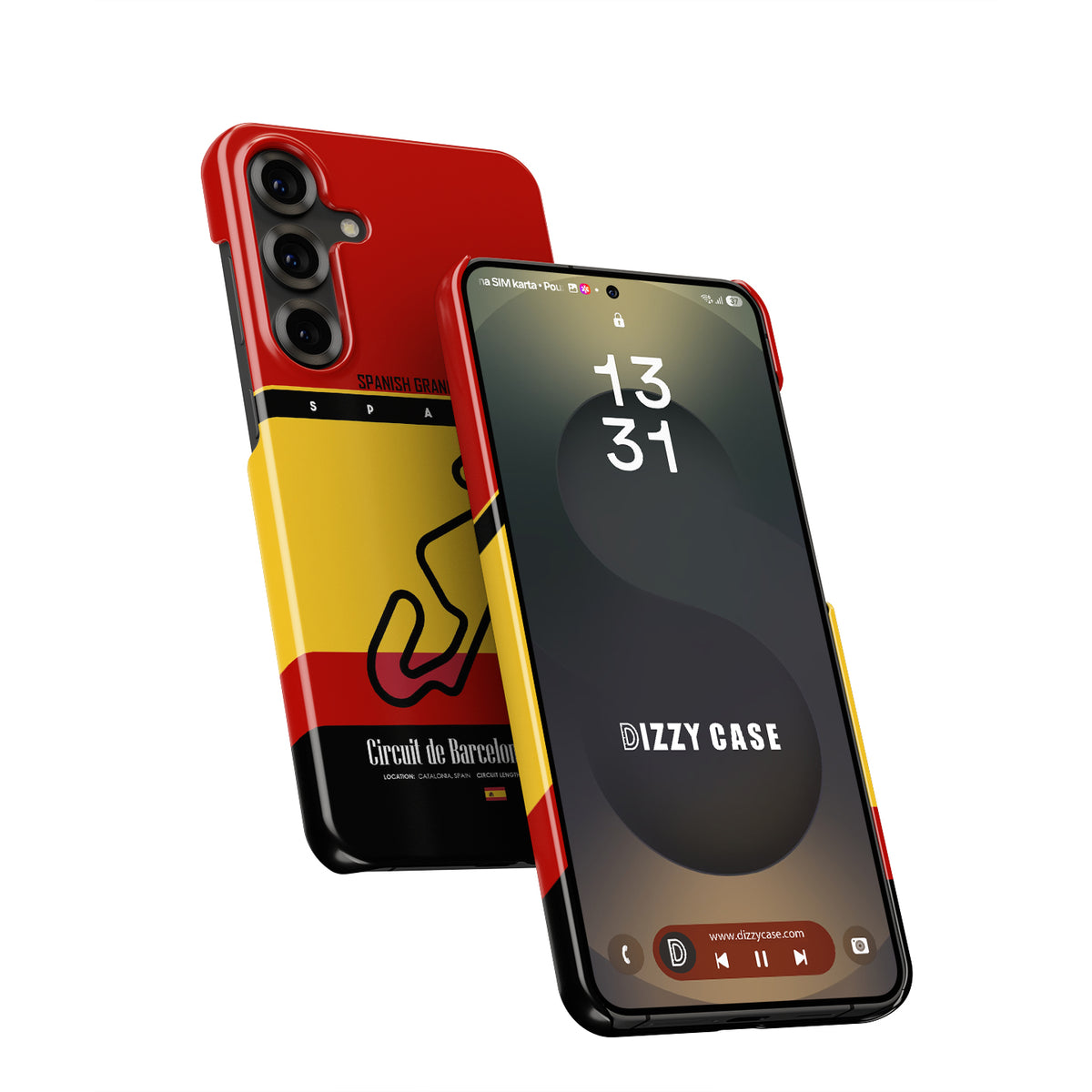 Spanish GP Samsung Case – Circuit de Barcelona-Catalunya Map