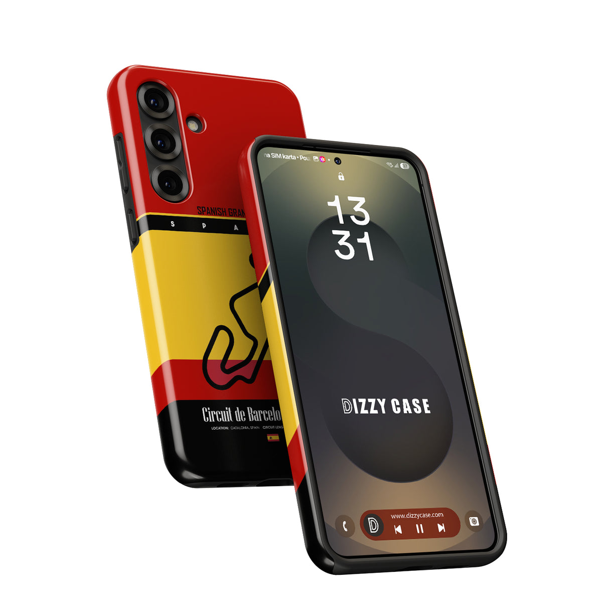 Spanish GP Samsung Case – Circuit de Barcelona-Catalunya Map