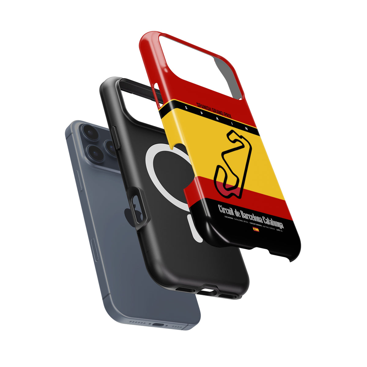 Spanish Grand Prix Track Map iPhone Case – For F1 Fans