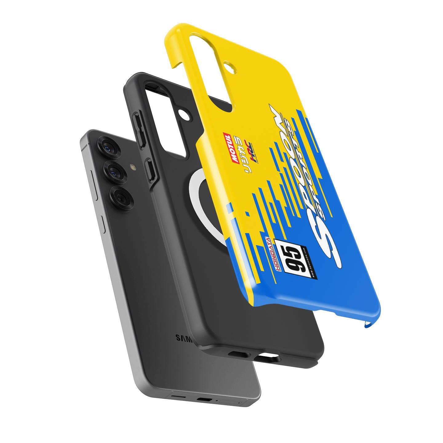 Race-Inspired Spoon Sports Honda Civic FL5 Samsung Phone Case