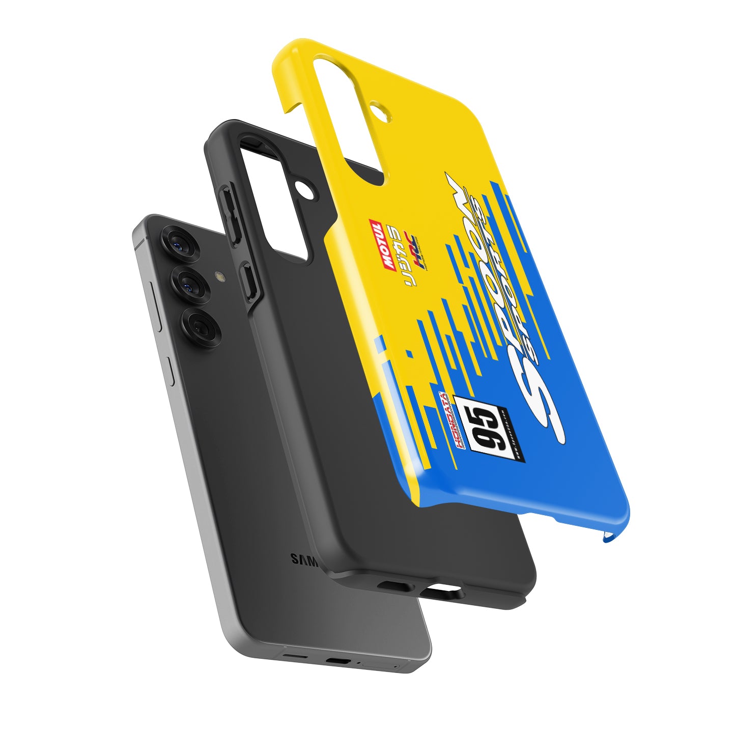 Race-Inspired Spoon Sports Honda Civic FL5 Samsung Phone Case