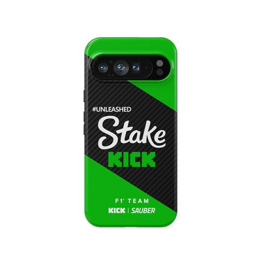 Stake F1 Team Kick Sauber C44 Livery Bottas & Zhou Google Phone Case by DIZZY