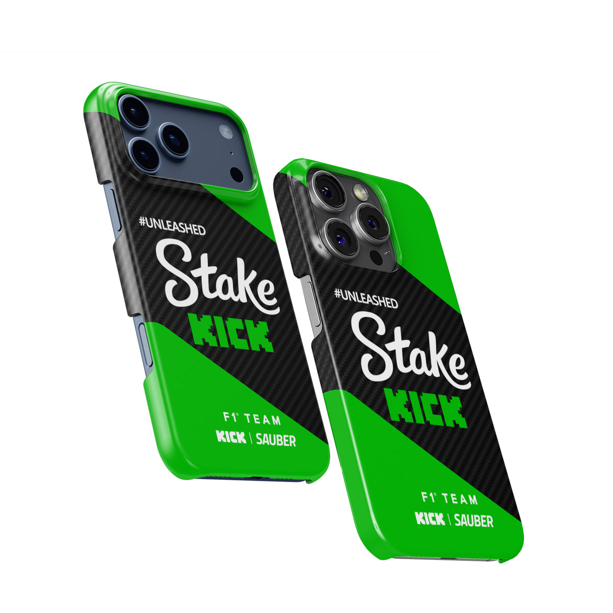 Stake F1 Sauber C44 Bottas Zhou Formula 1 racing iPhone case view 2