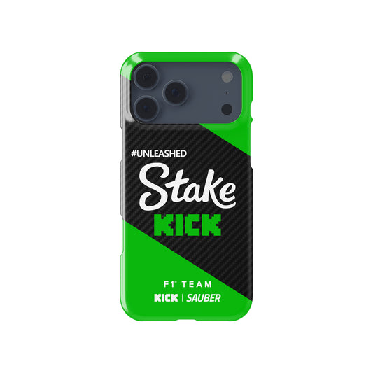Stake F1 Sauber C44 Bottas Zhou Formula 1 racing iPhone case view 1