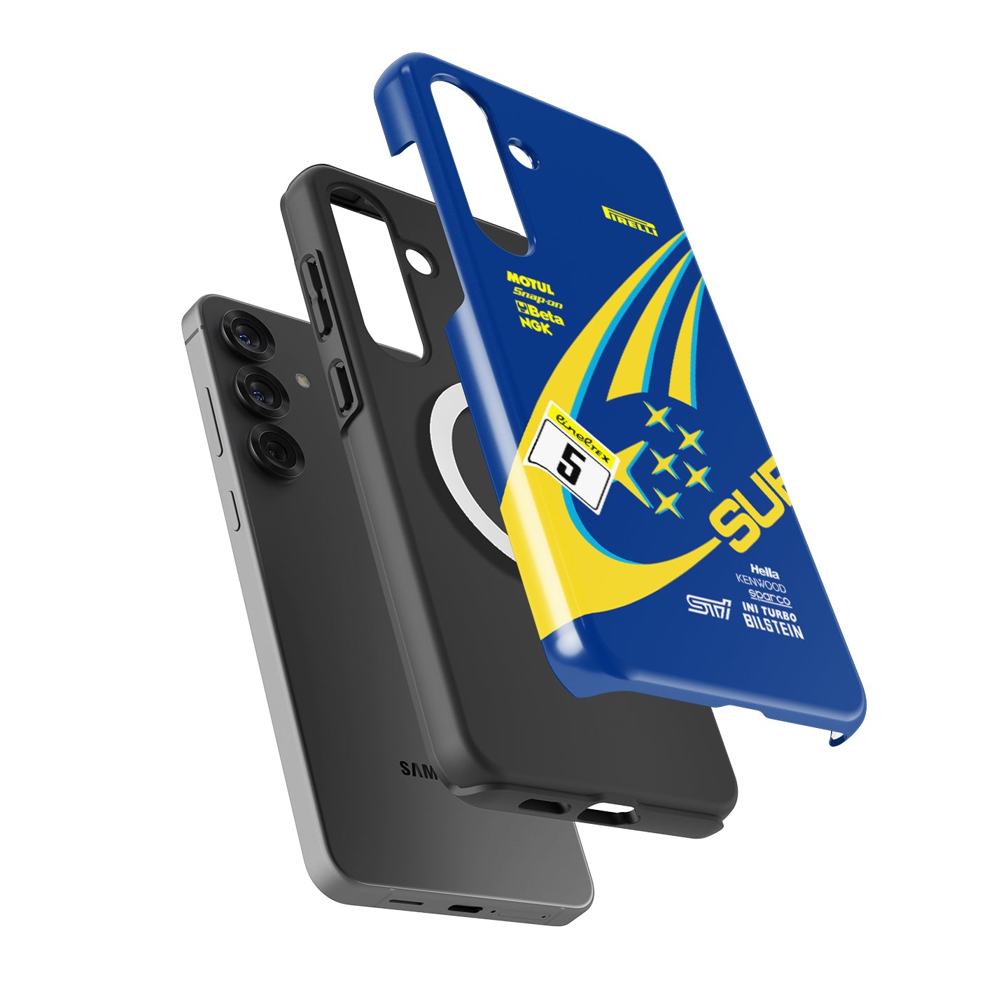 2001 Subaru Impreza S7 WRX STI Livery Phone Case - Rally Icon