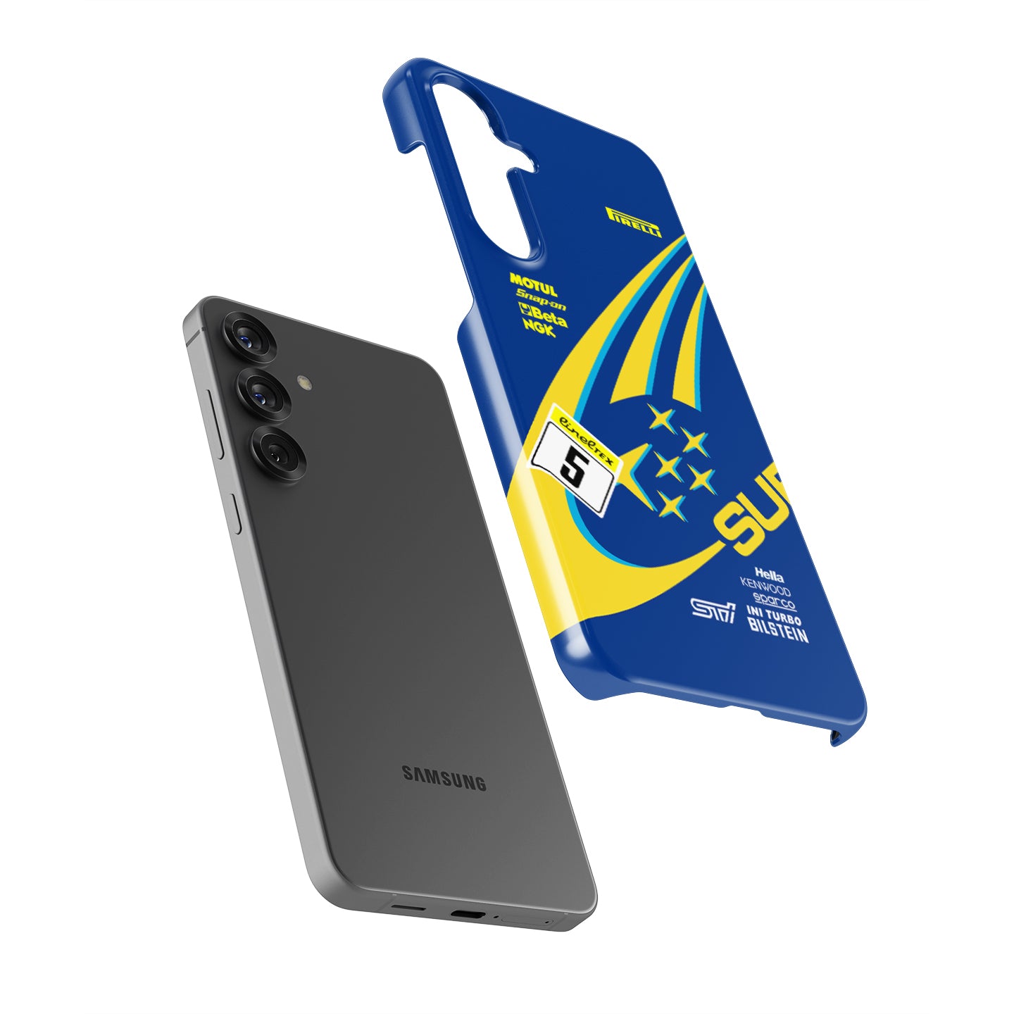 2001 Subaru Impreza S7 WRX STI Livery Phone Case - Rally Icon