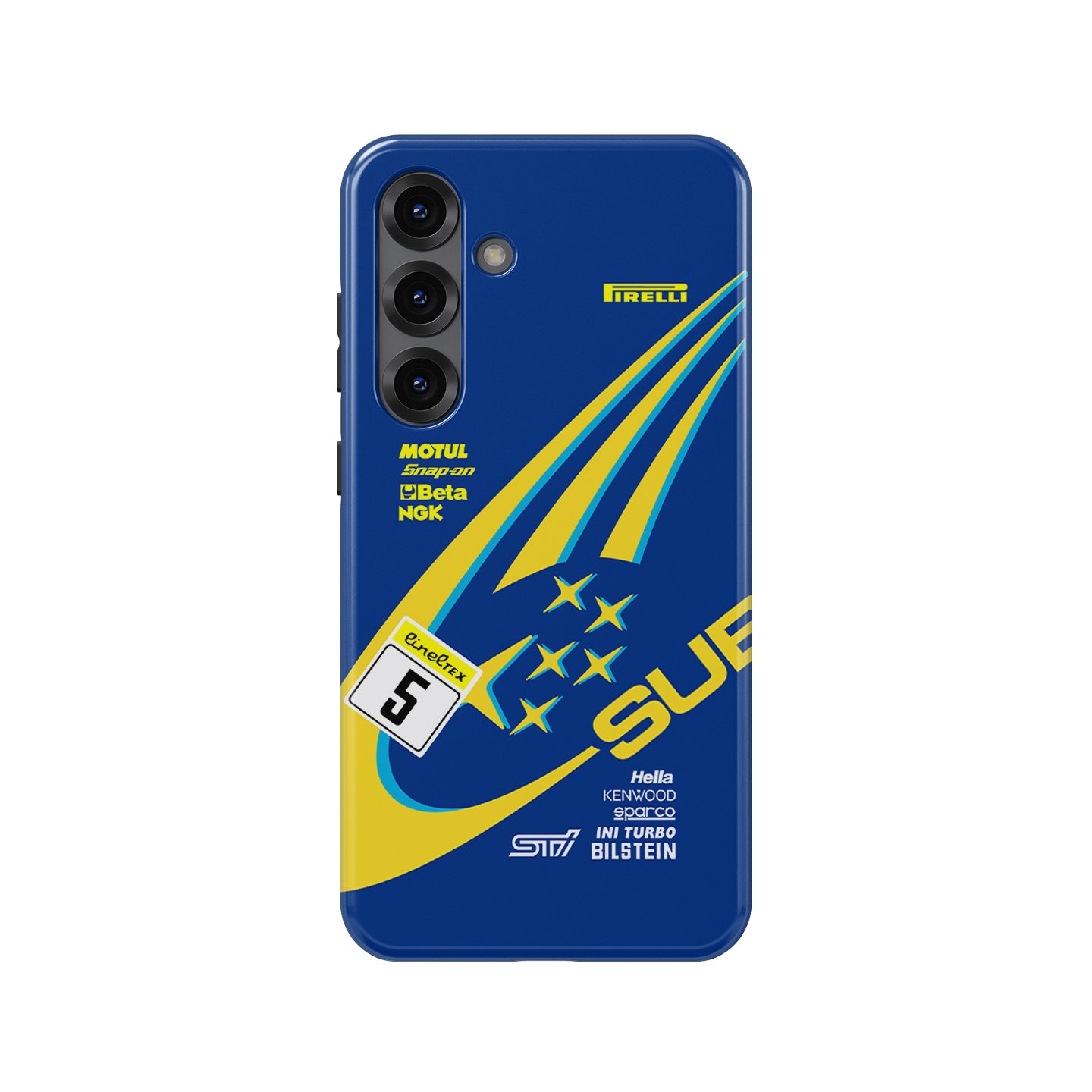 2001 Subaru Impreza S7 WRX STI Livery Phone Case - Rally Icon