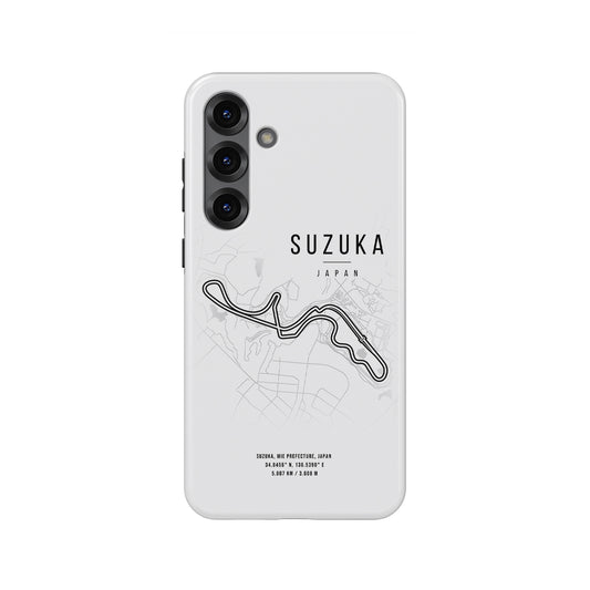 Suzuka Track Map Samsung Case – A Tribute to F1's Racing Legacy