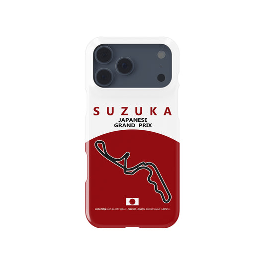 Suzuka F1 Track – Celebrating Racing Heritage Formula 1 racing iPhone case view 1