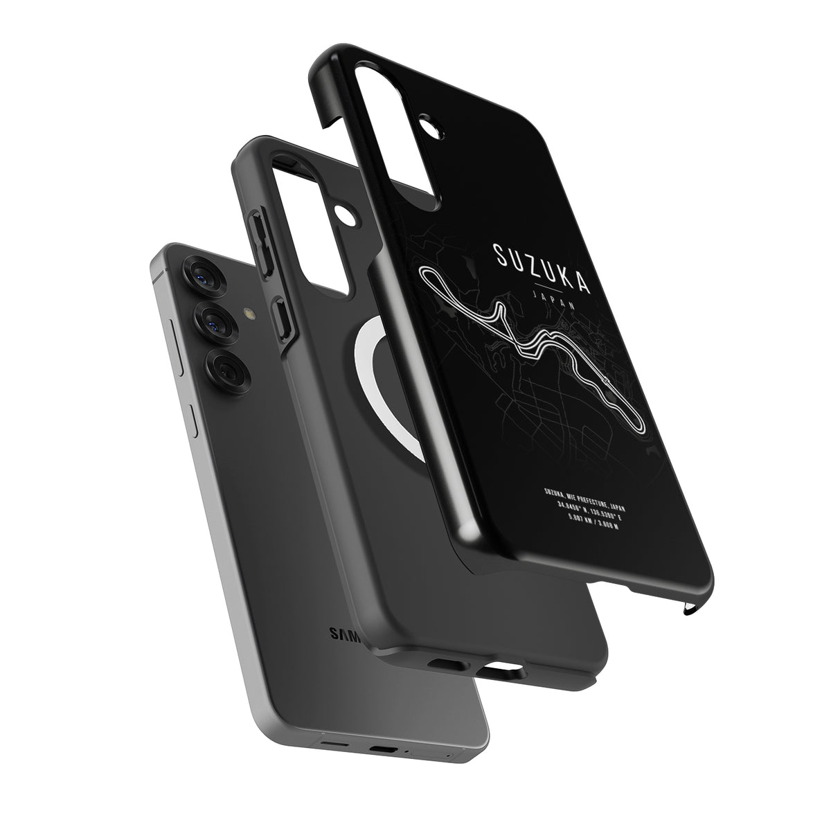 Suzuka F1 Track Map Samsung Phone Case