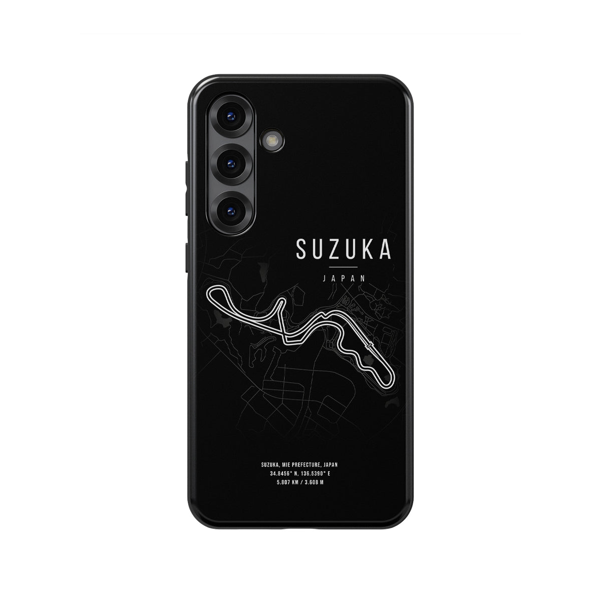 Suzuka F1 Track Map Samsung Phone Case