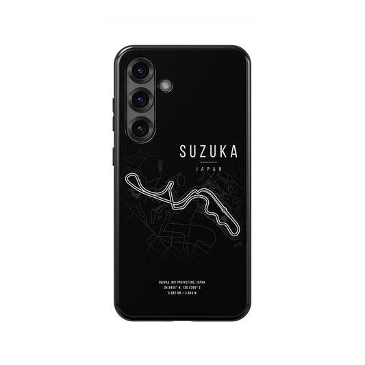 Suzuka F1 Track Map Samsung Phone Case