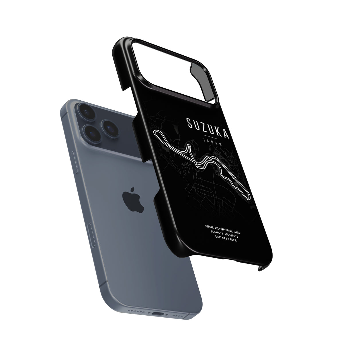 Suzuka F1 Track Map iPhone Case