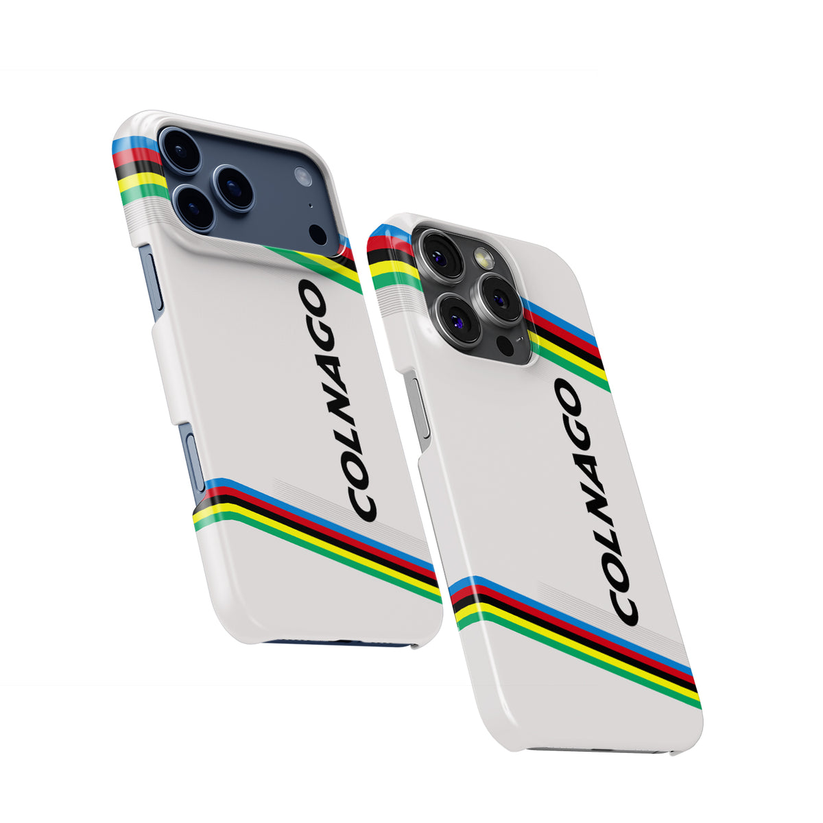 Tadej Pogačar Colnago V4RS UCI Road World Championships Rainbow Livery Phone Case – Apple