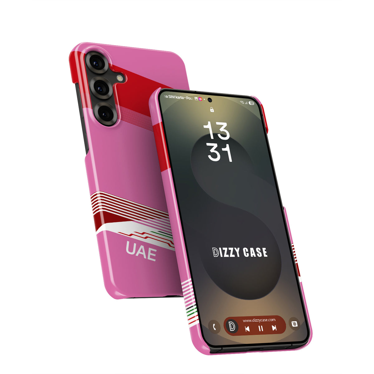 Tadej Pogačar 2024 Giro d’Italia Pink Bike Livery Phone Case – Colnago V4Rs Tribute (for Samsung)