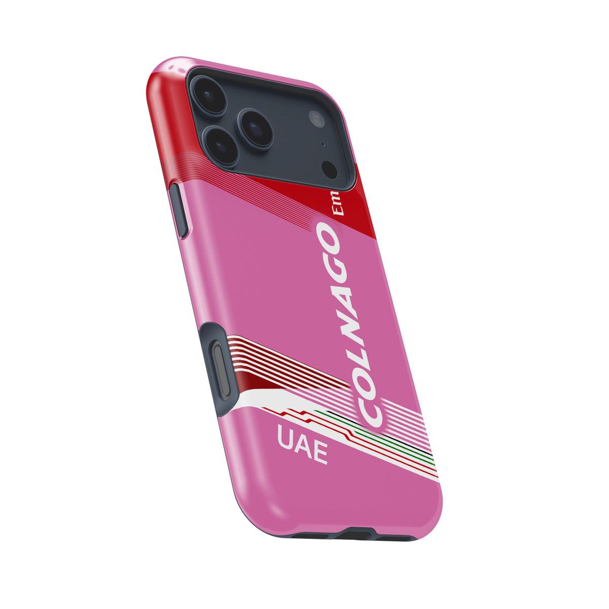 Tadej Pogačar 2024 Giro d’Italia Pink Bike Livery Phone Case – Colnago V4Rs Tribute (for iPhone)